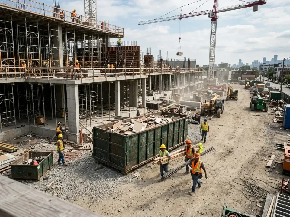 commercial-construction-site-w-002 — frequently asked questions, Low Cost Construction Dumpster Rental in Miami Springs, FL